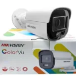 HIKVISION 2MP ColorVu Bullet Camera DS-2CE10DF0T-PFS IP67 White Wired Full HD 1080p